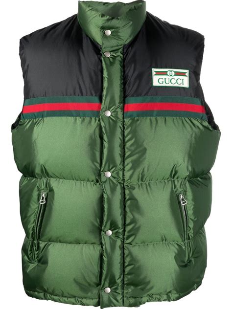 gucci bodywarmer heren|Gucci hooded jacket.